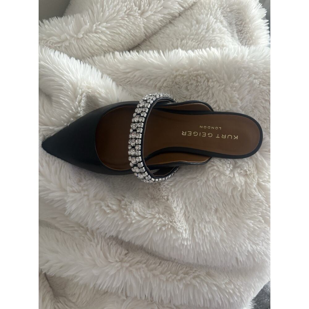 New Kurt Geiger London Mules Pointed Toe 38.5 8US - Picture 6 of 7